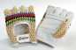 Preview: Handschuhe Cicli-Franconi „Basic“ Worldchampion Innenhand Leder weiss